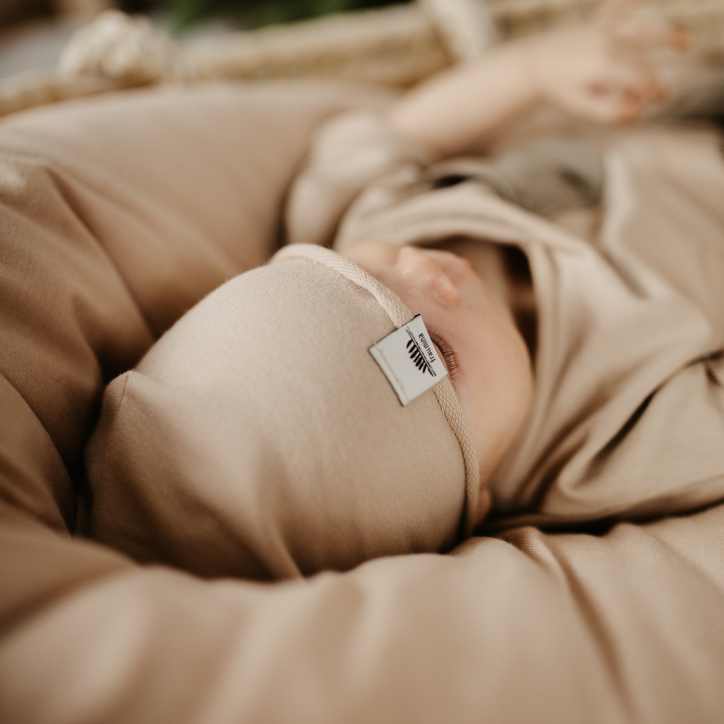 Organic Roll-up Beanie für Baby und Kleinkind