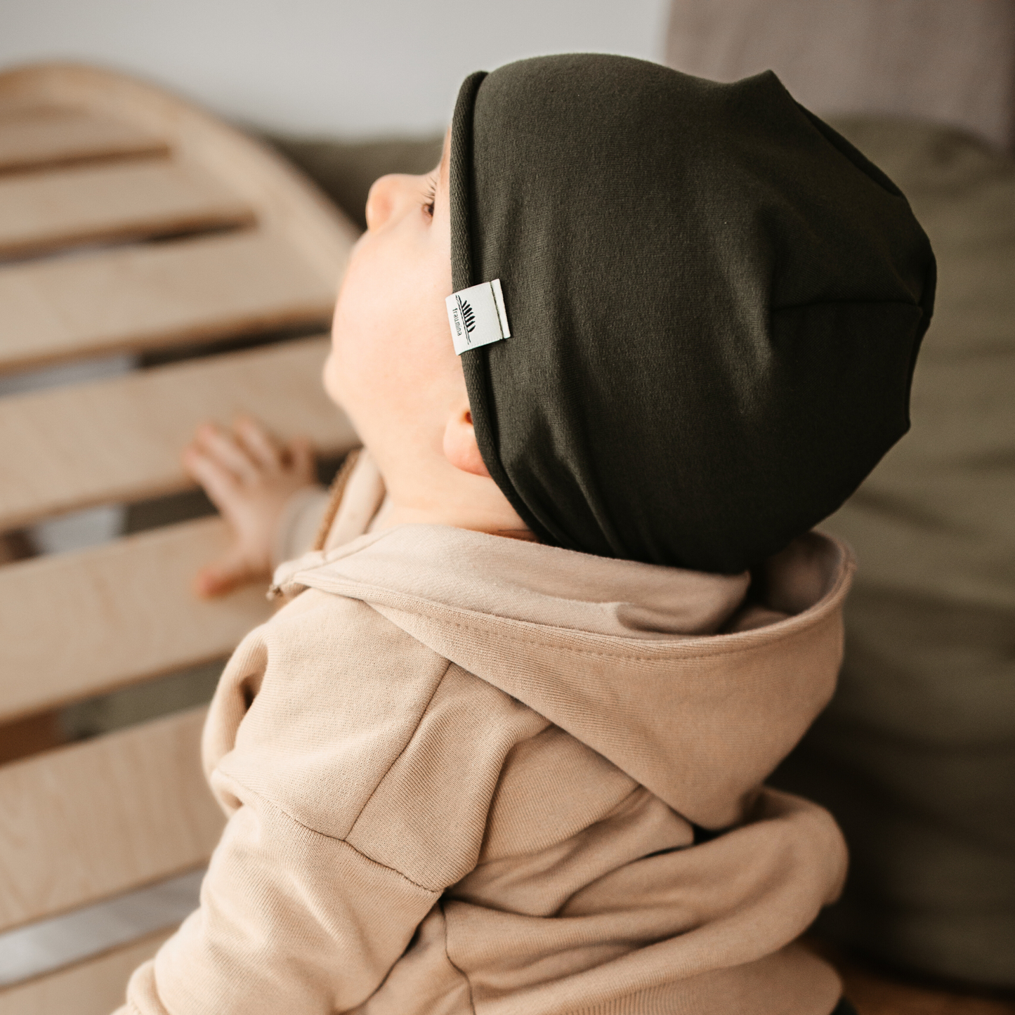 Organic Roll-up Beanie für Baby und Kleinkind
