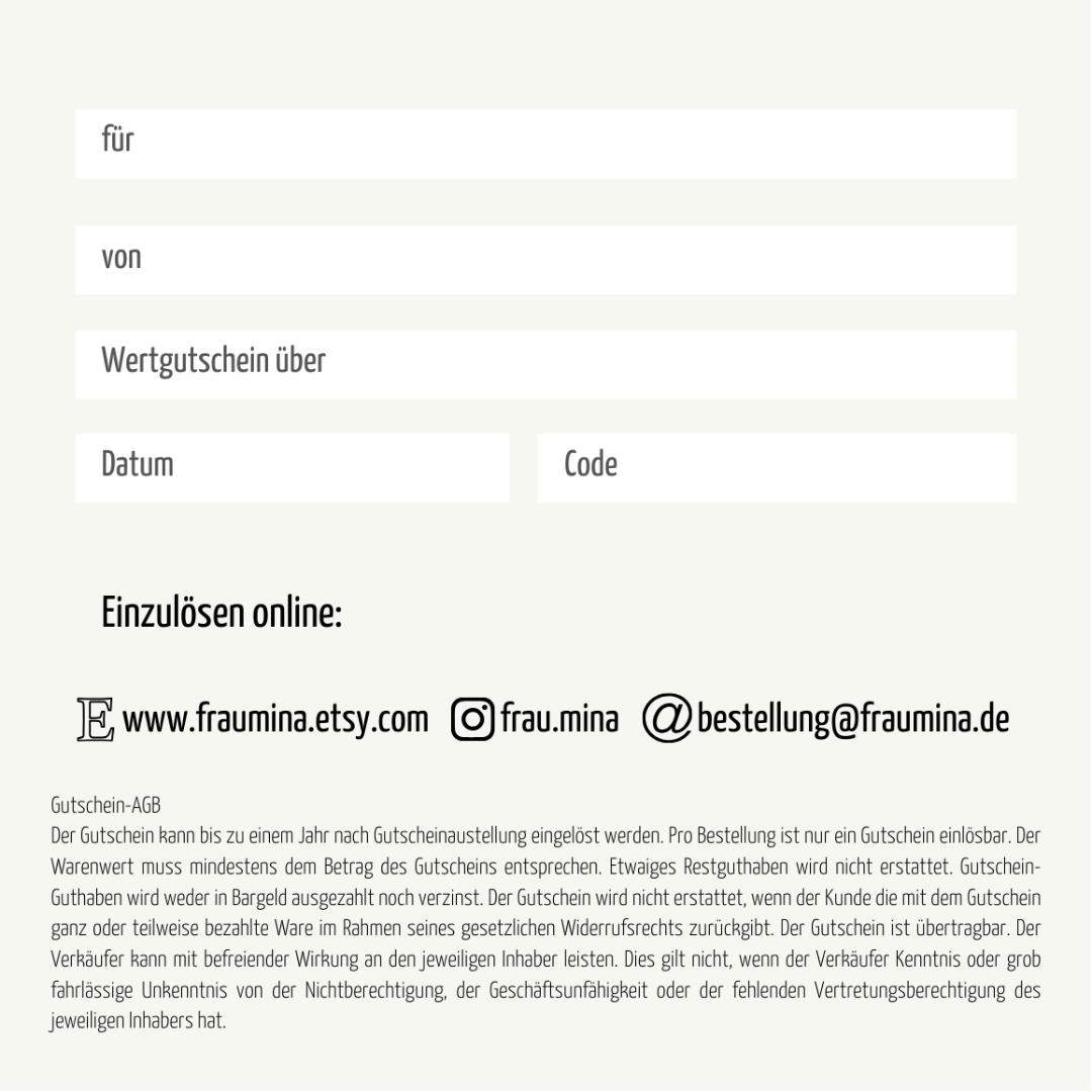 Gutschein