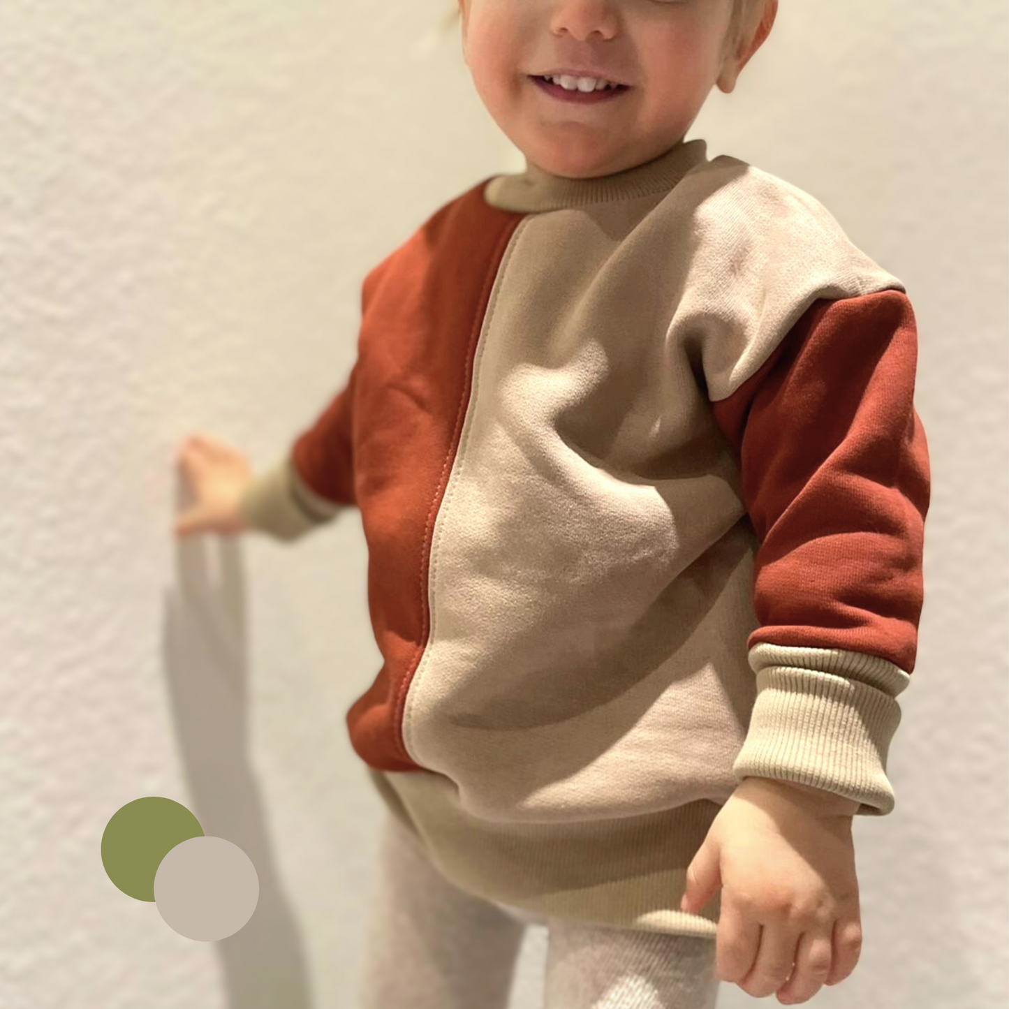 Geschlechtsneutrale Babykleidung: Pullover von Frau.Mina