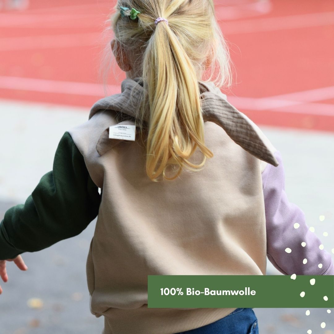 Colorblock Lavendelfeld - Der perfekte Begleiter für dein Baby