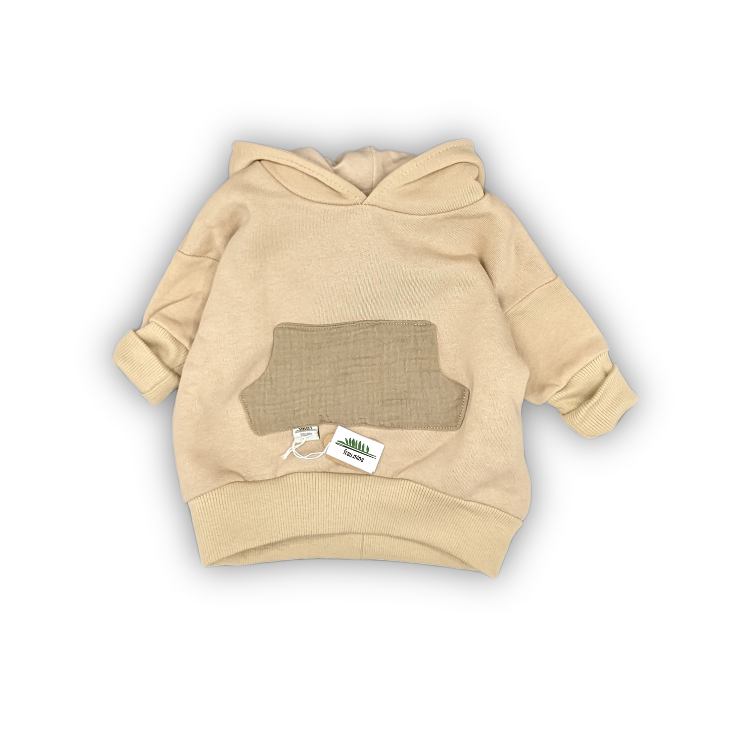Hoodie aus weichem Bio-Sweatstoff