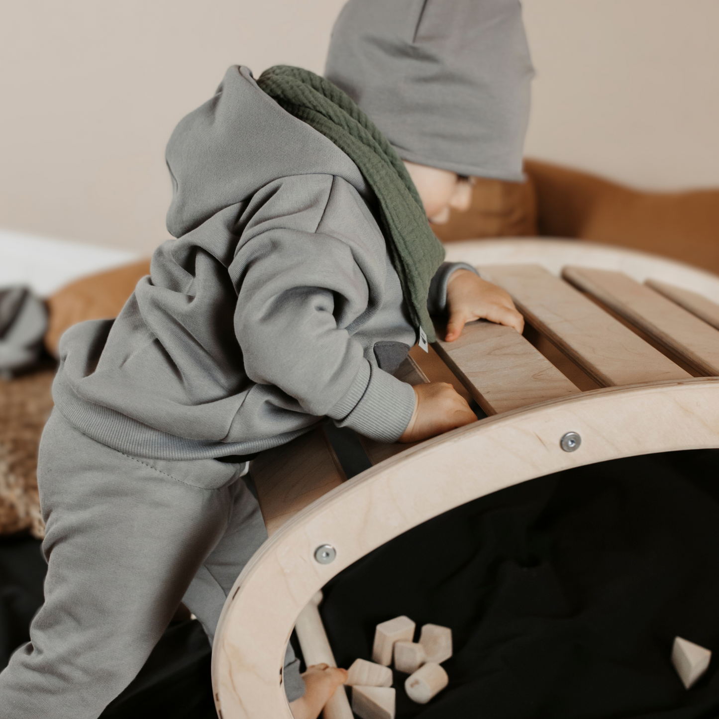 Hoodie aus weichem Bio-Sweatstoff