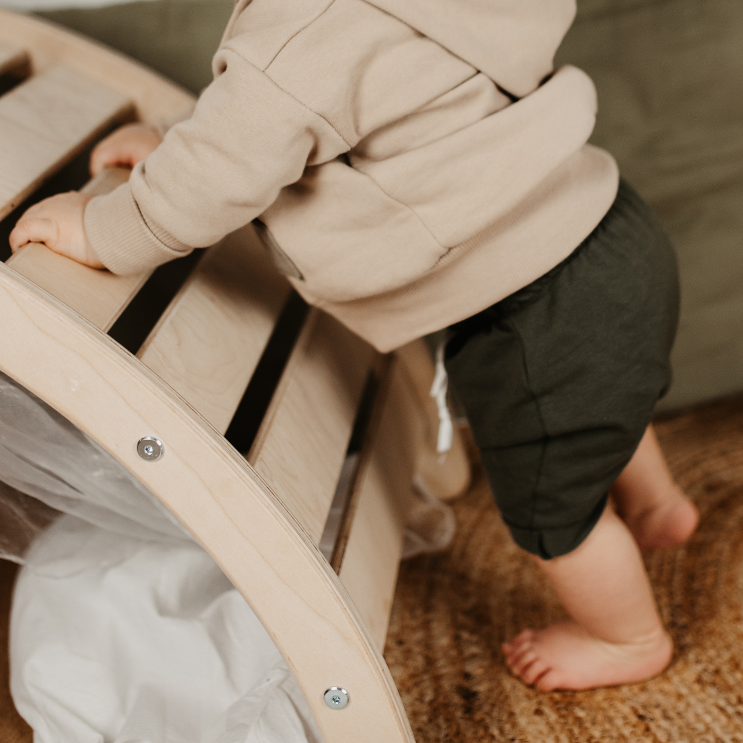Geschlechtsneutrale Babykleidung: Sommerhose von Frau.Mina