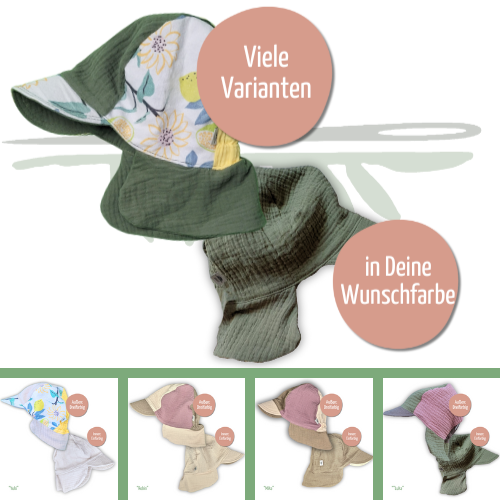 Wendehut aus Bio-Baumwolle
