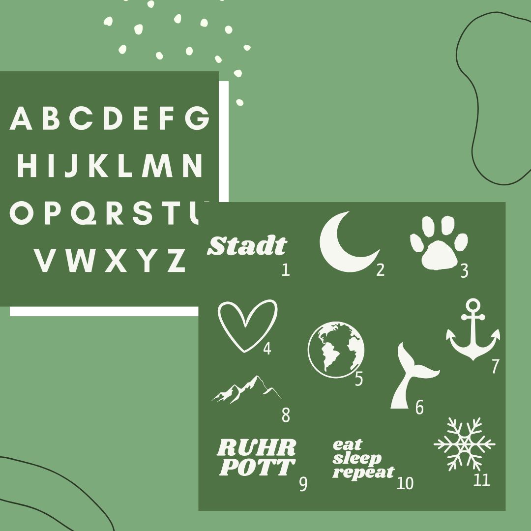 Mütze mit personalisiertem Patch