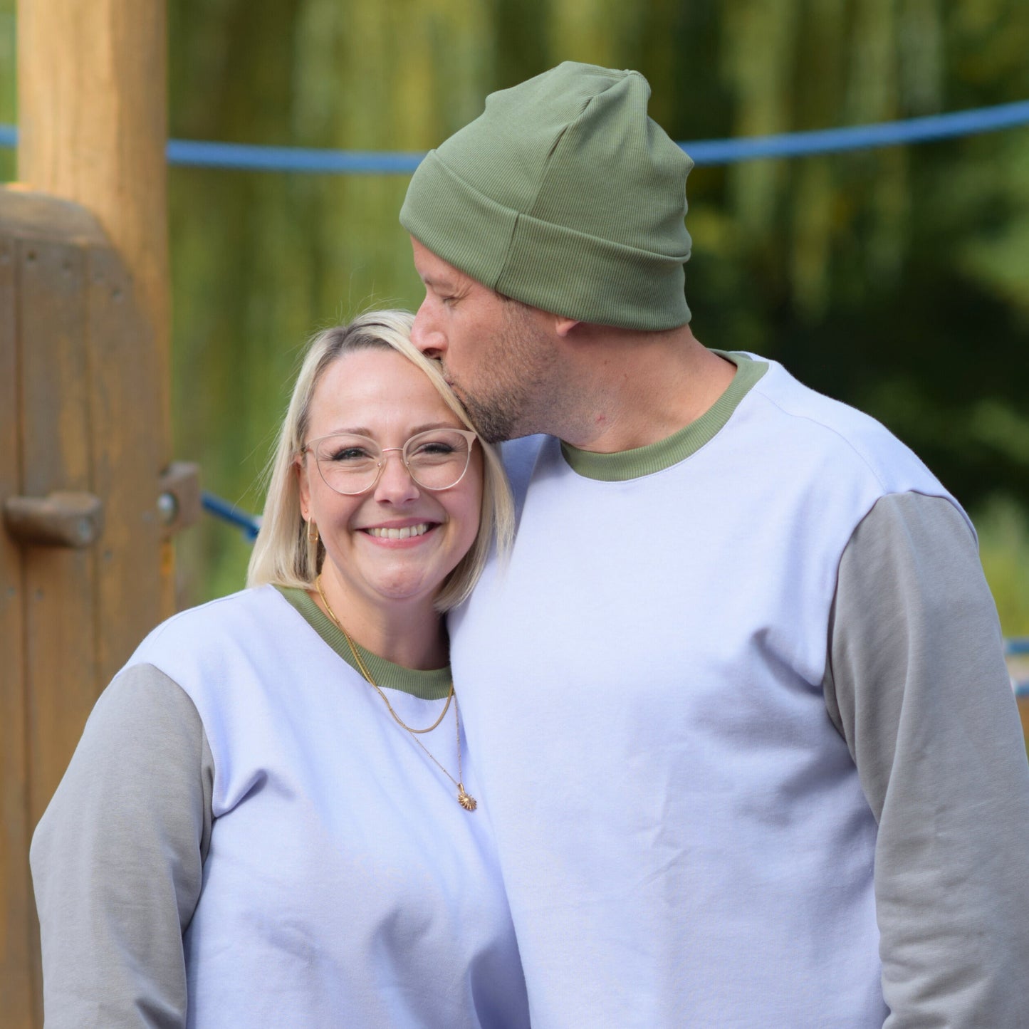 Bio-Rib-Beanie im Partnerlook